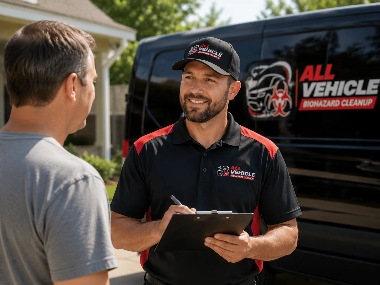 Vehicle Biohazard Cleanup Check, VA FAQs